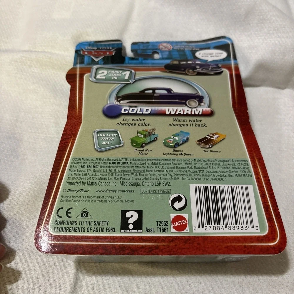 Mattel Disney Pixar Cars Doc Hudson Color Changers‎ Diecast